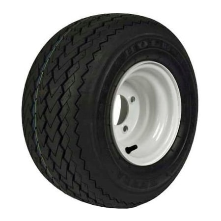 Martin Wheel Martin Wheel 18 x 850-8 Golf Cart Tire & Wheel Assembly - White - 858GK4W-4SWI